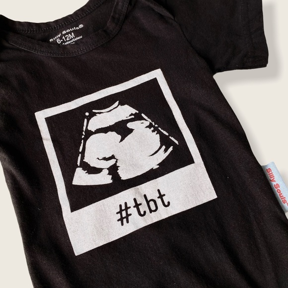 #TBT Silly Souls Onesie Bodysuit 6-12M - Picture 4 of 4